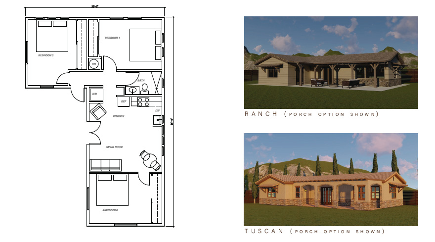 3 Bedroom Plan