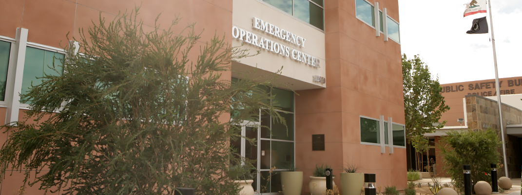 Moreno Valley Emergency Operations Center.