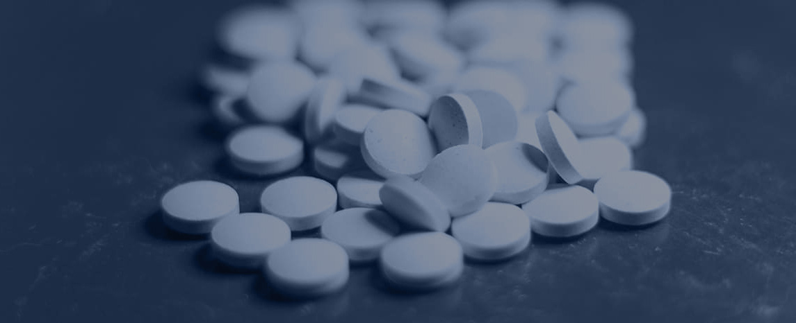 Pills in a pile