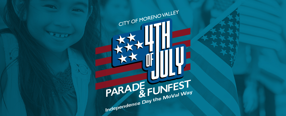 July Fourth Parade and Family Fun Fest banner.