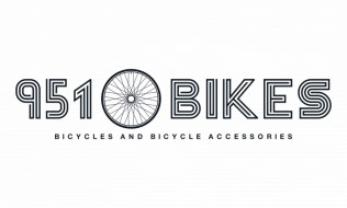 951 Bikes logo with bike tire