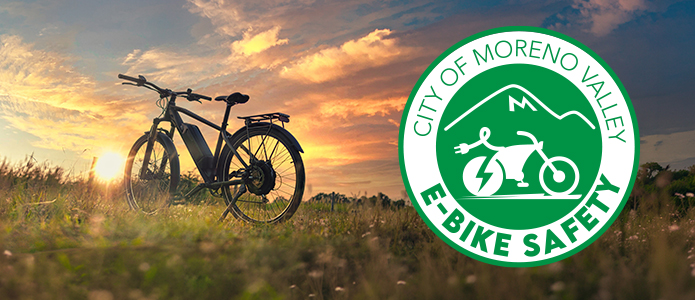City of Moreno Valley e-Bike safety workshop.